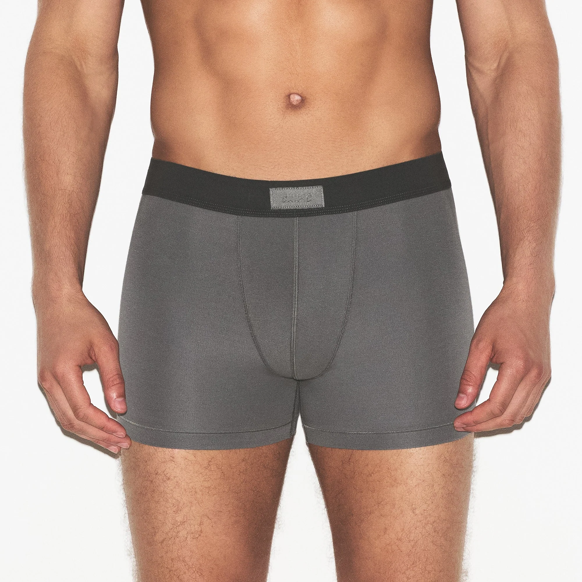 SKIMS COTTON MENS 3" BOXER BRIEF 3-PACK | RUSSET MULTI - Image 5