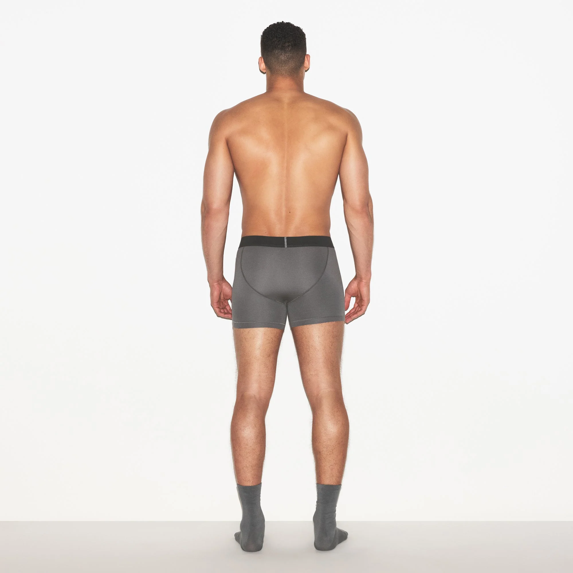 SKIMS COTTON MENS 3" BOXER BRIEF 3-PACK | RUSSET MULTI - Image 7