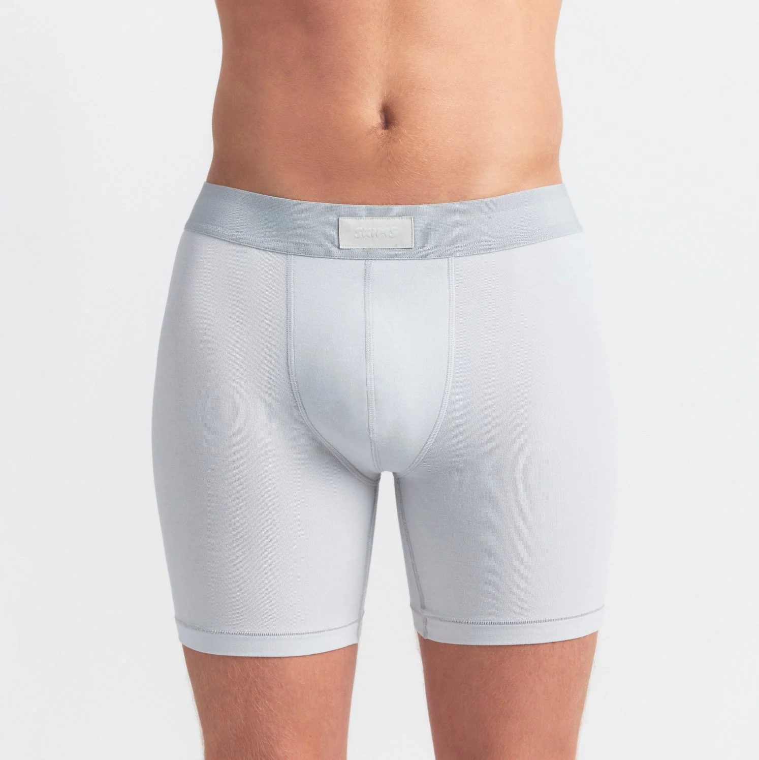 SKIMS COTTON MENS 5" BOXER BRIEF 3-PACK | BLUE BLACK MULTI - Image 4
