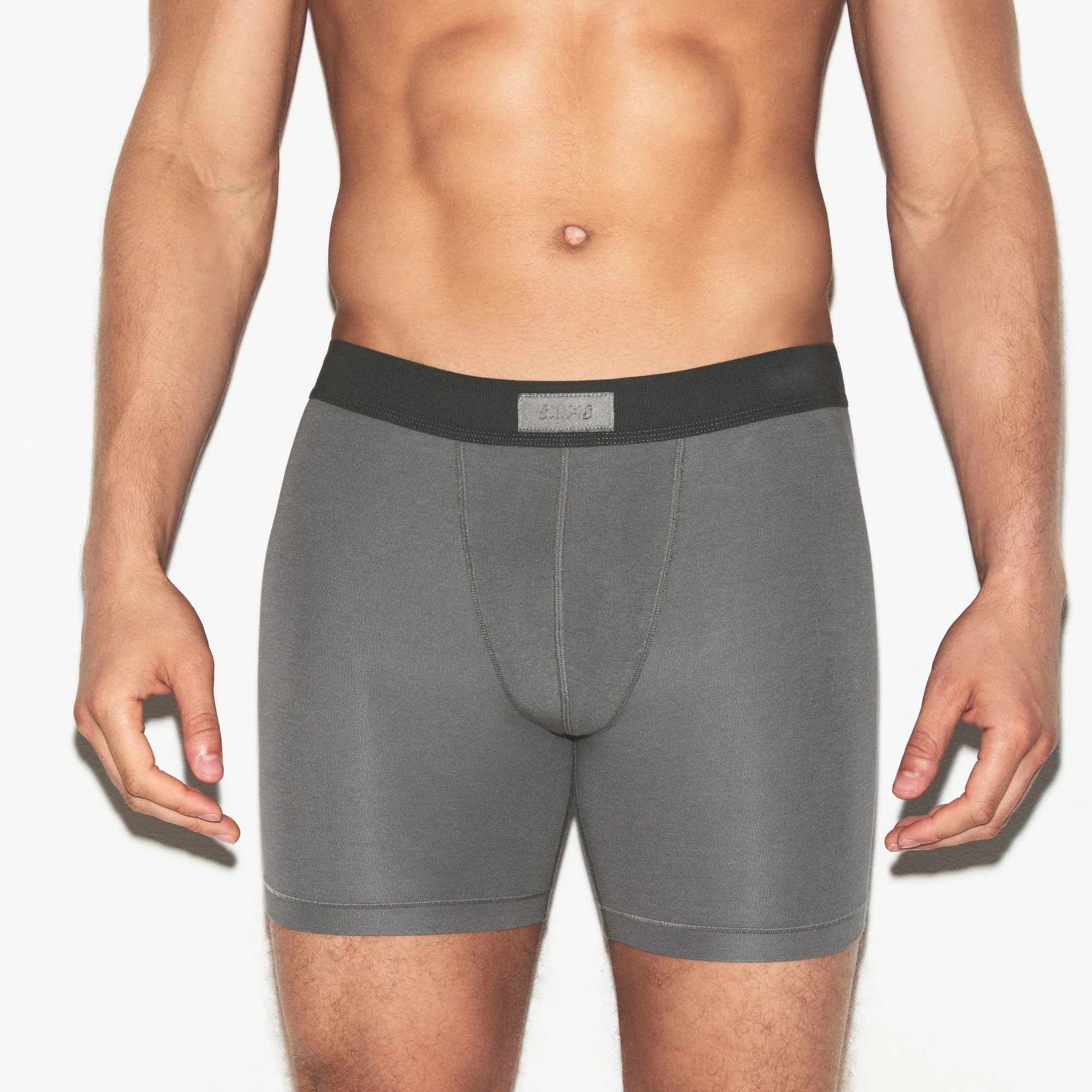 SKIMS COTTON MENS 5" BOXER BRIEF 3-PACK | RUSSET MULTI - Image 5