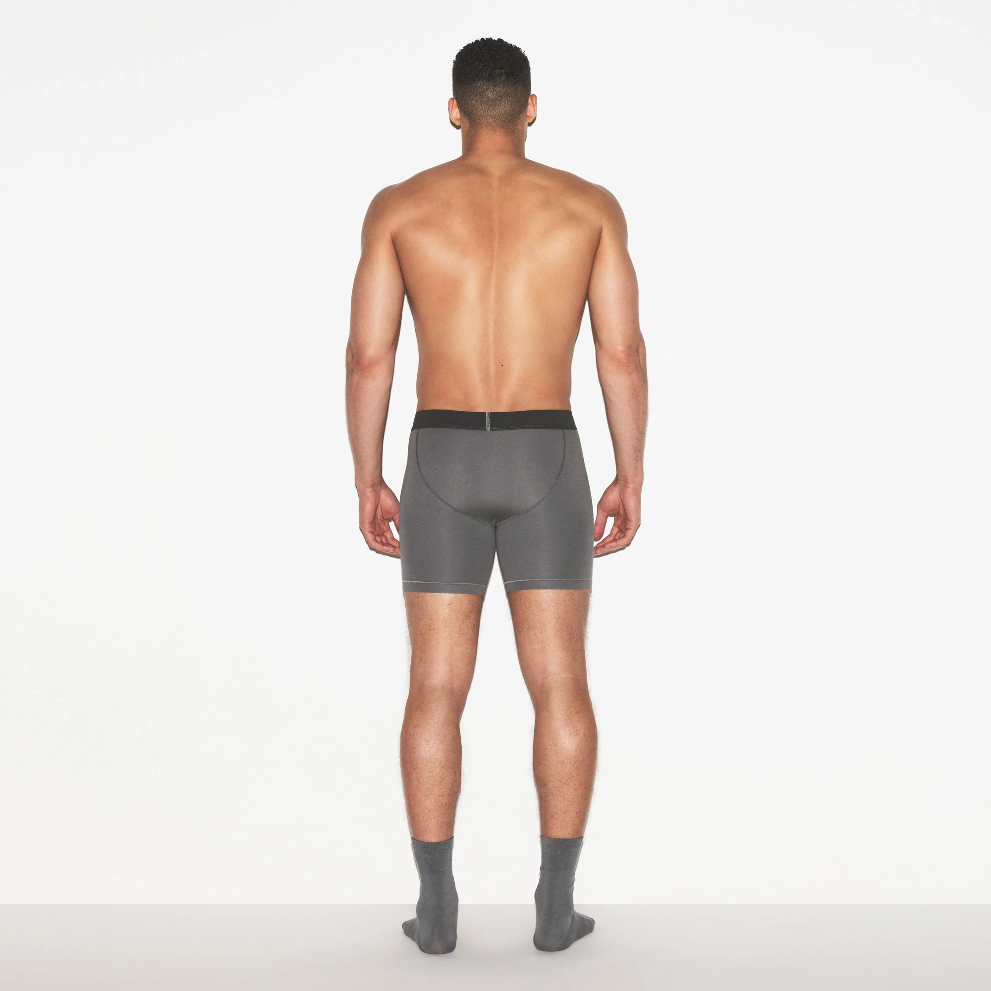 SKIMS COTTON MENS 5" BOXER BRIEF 3-PACK | RUSSET MULTI - Image 7