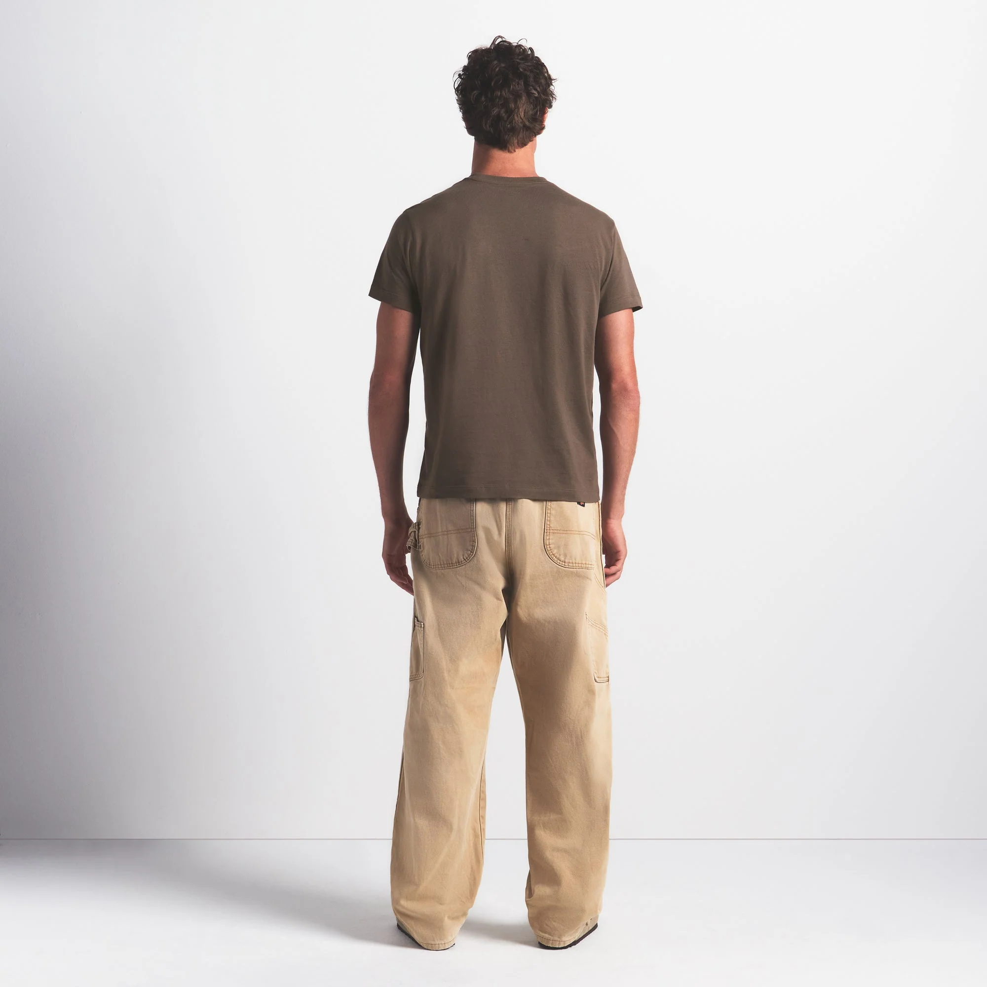 SKIMS COTTON MENS CLASSIC T-SHIRT | DRIFTWOOD - Image 5
