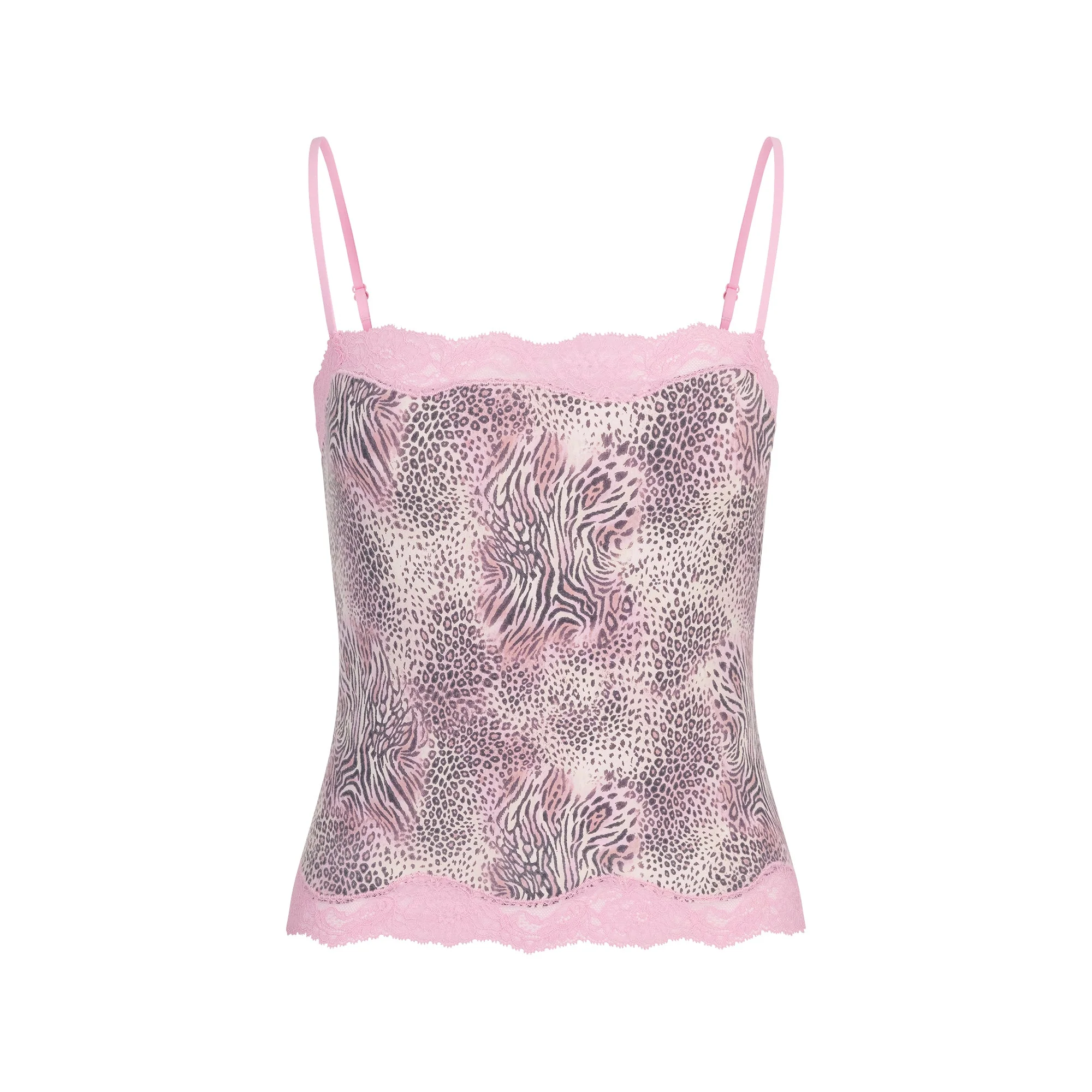 SKIMS SLEEP LACE CAMI AND SHORT SET | BLOOM MINI MULTI ANIMAL - Image 5
