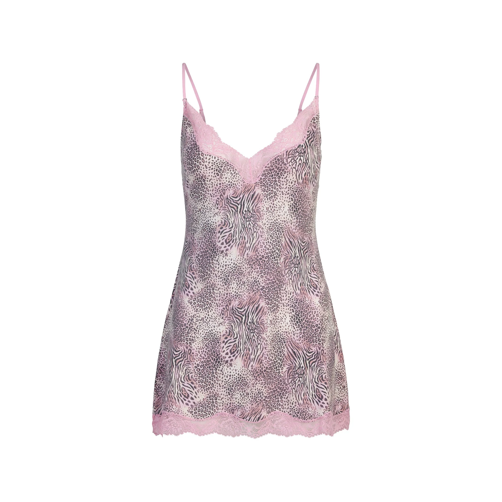 SKIMS SLEEP LACE MINI DRESS | BLOOM MINI MULTI ANIMAL - Image 5