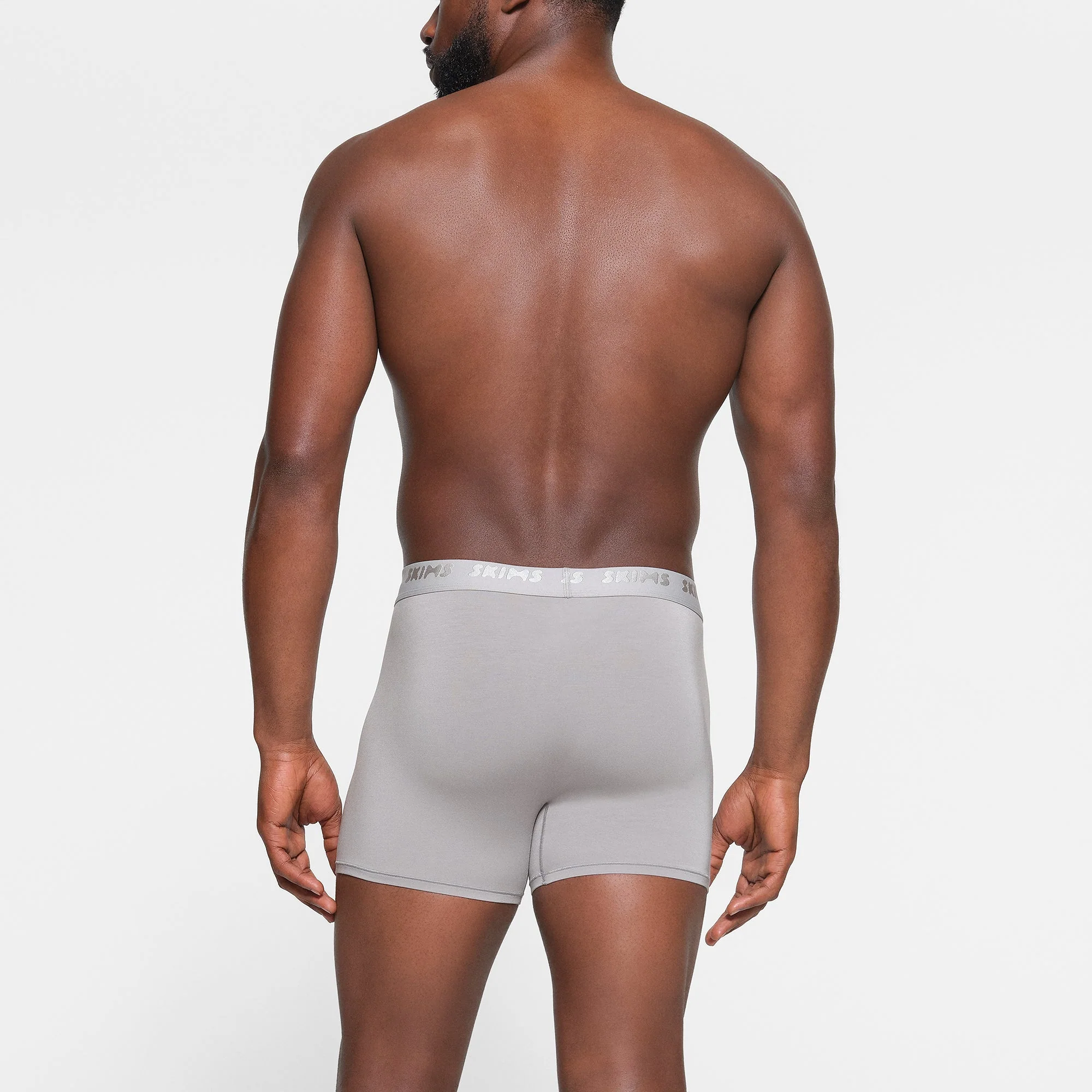 SKIMS STRETCH MENS 3" BOXER BRIEF 3-PACK | GUNMETAL MULTI - Image 3