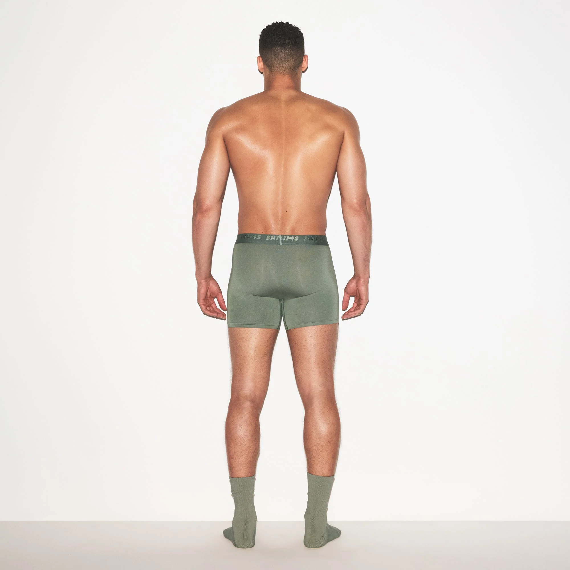 SKIMS STRETCH MENS 3" BOXER BRIEF 3-PACK | LAUREL MULTI - Image 3