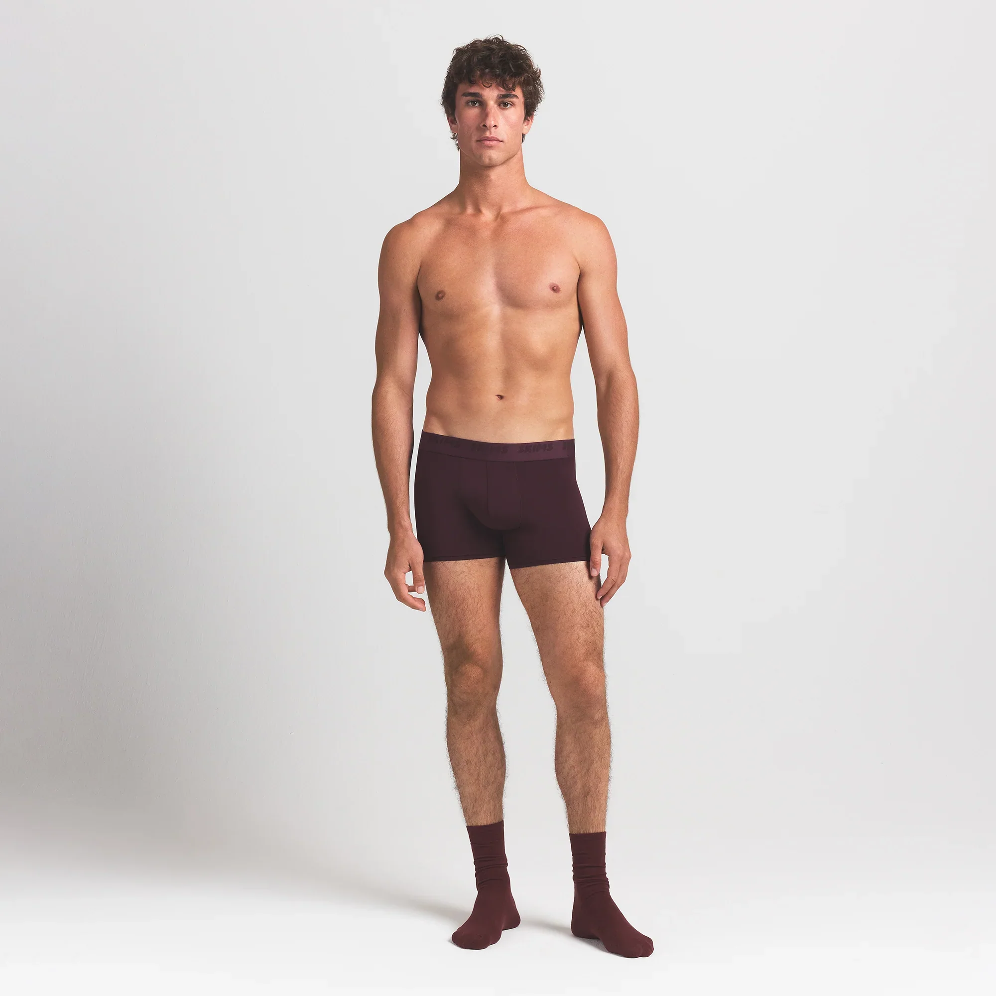 SKIMS STRETCH MENS 3" BOXER BRIEF 3-PACK | RAVEN MULTI