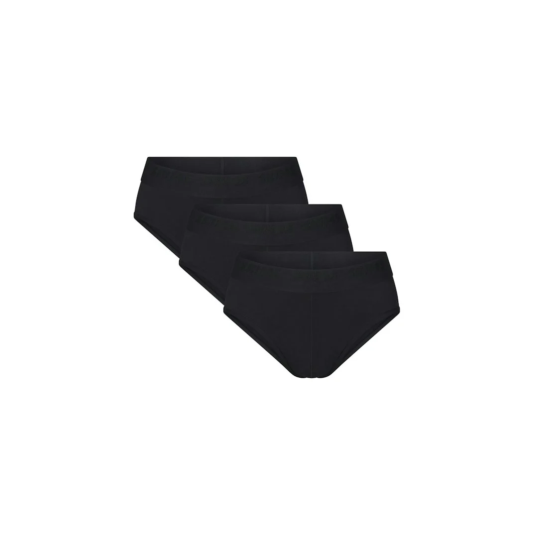 SKIMS STRETCH MENS BRIEF 3-PACK | OBSIDIAN - Image 6
