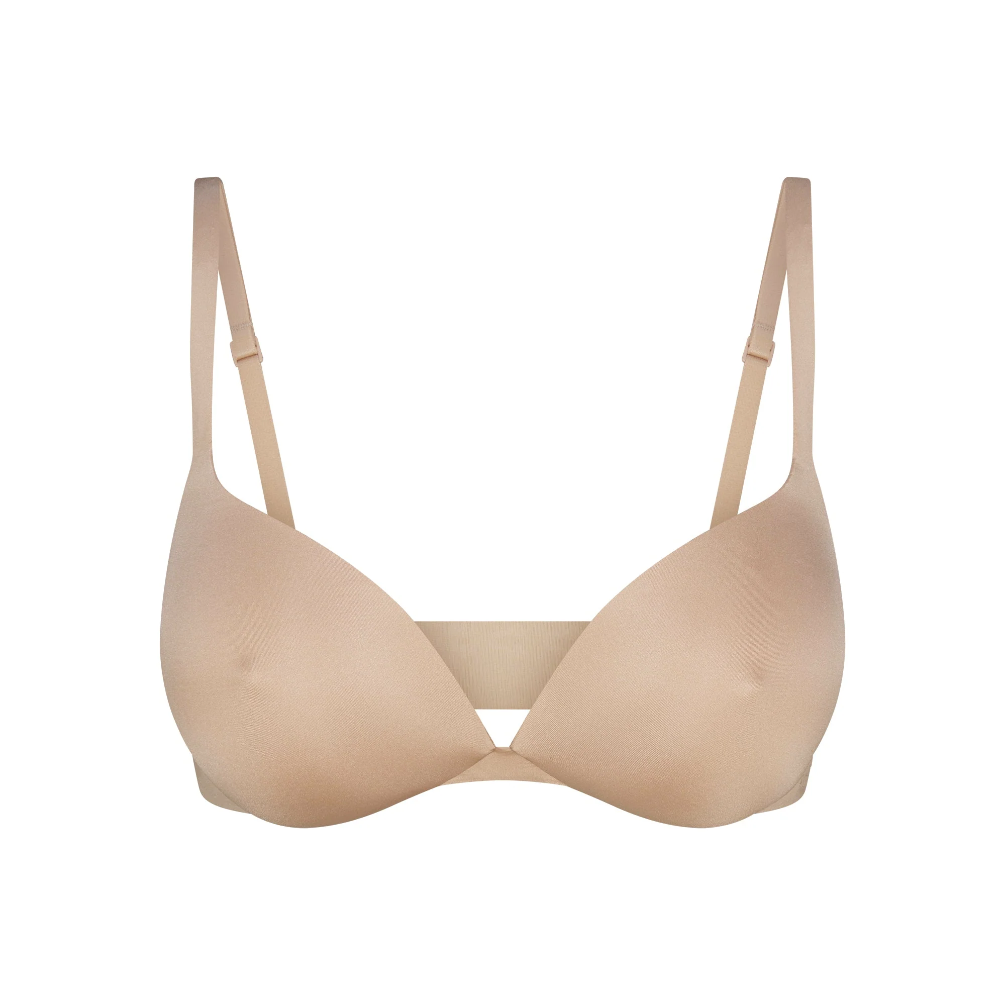 SKIMS ULTIMATE NIPPLE WIRELESS PUSH-UP BRA | CLAY - Image 6