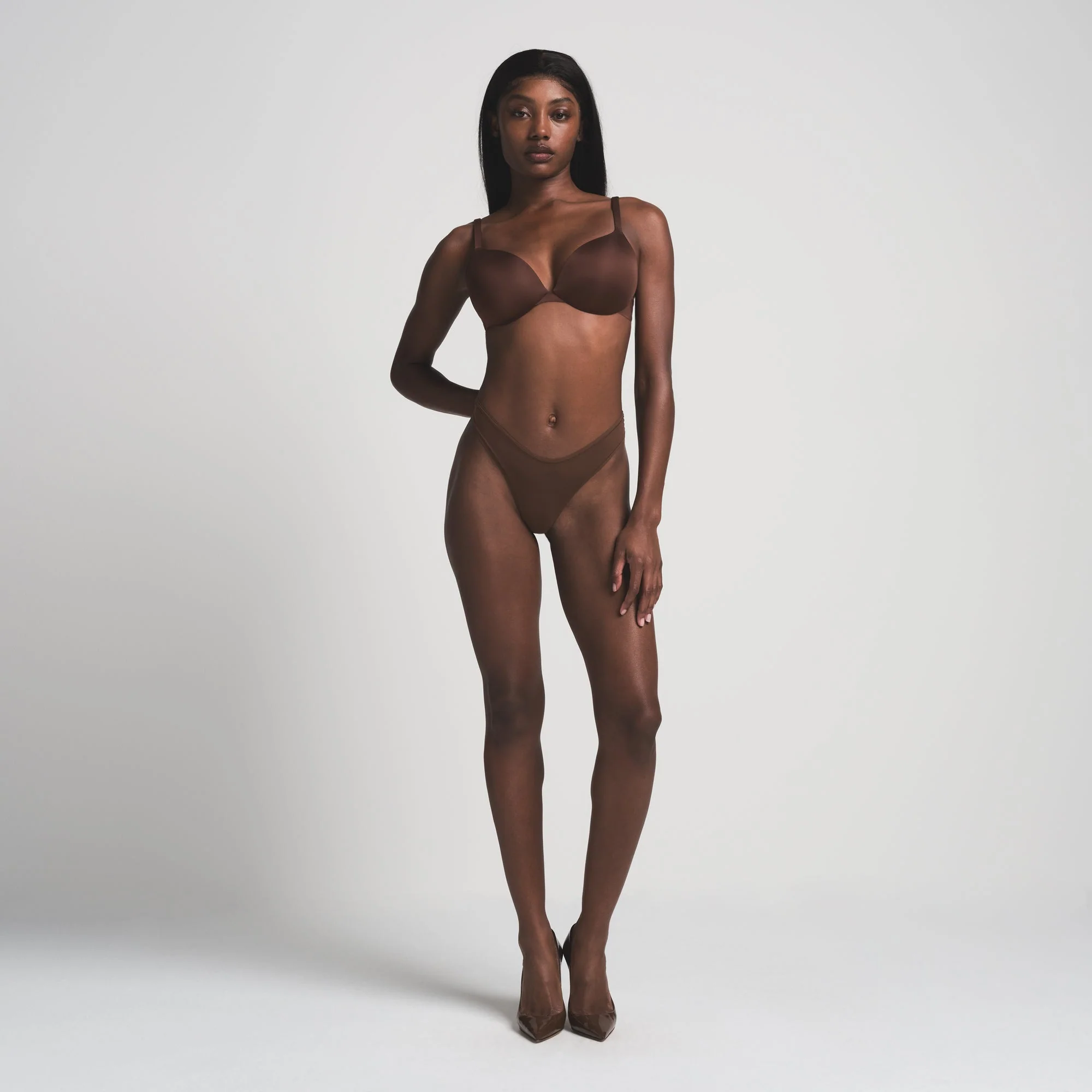 SKIMS ULTIMATE TEARDROP PUSH-UP BRA | COCOA