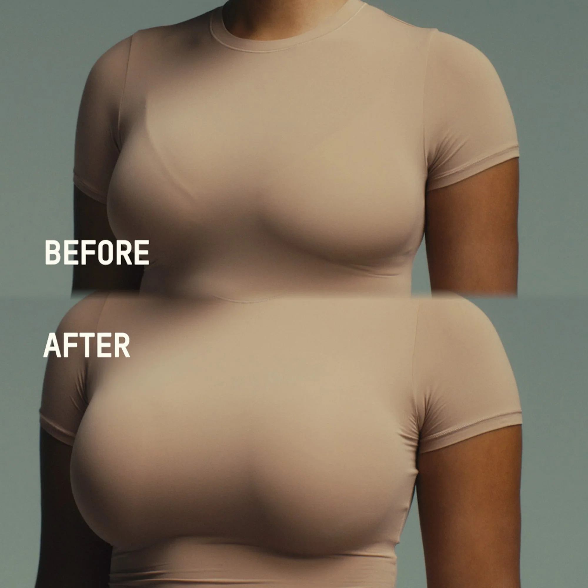 SKIMS ULTIMATE TEARDROP PUSH-UP BRA | COCOA - Image 6
