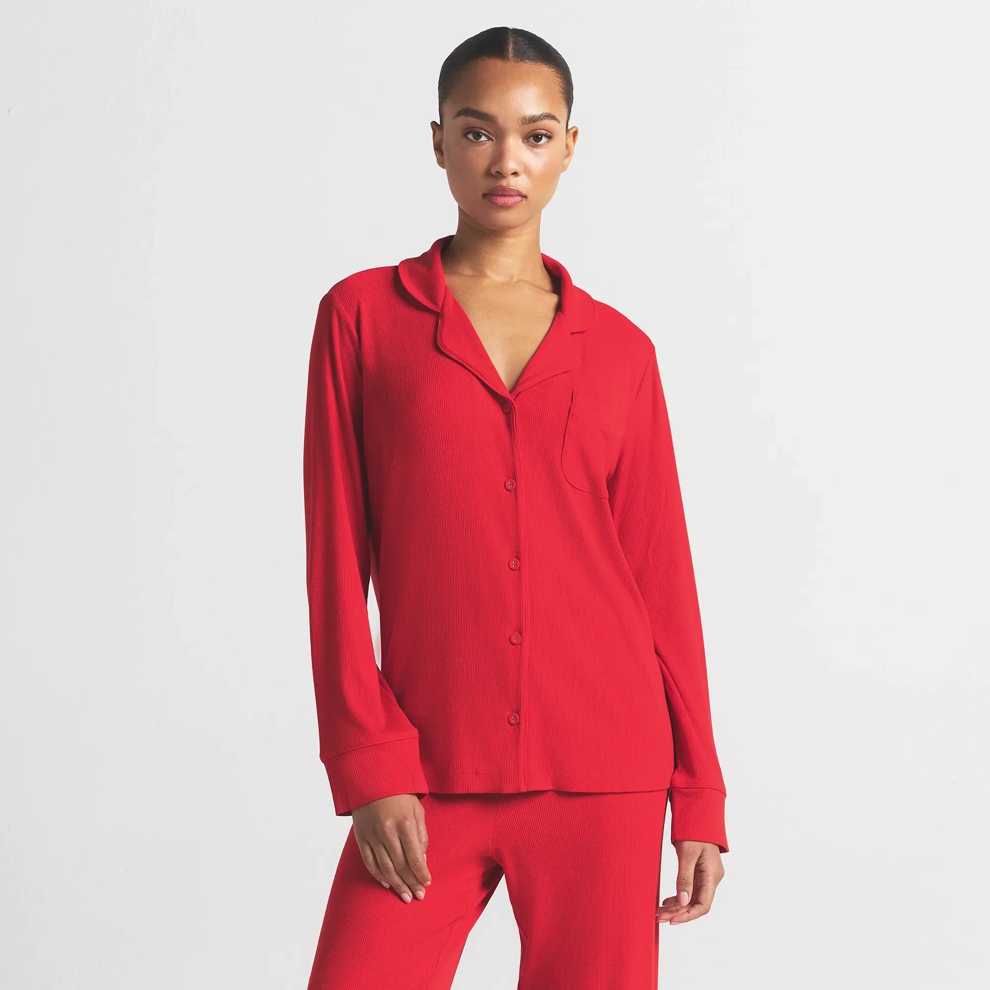 SOFT LOUNGE SLEEP SET | CHERRY - Image 2