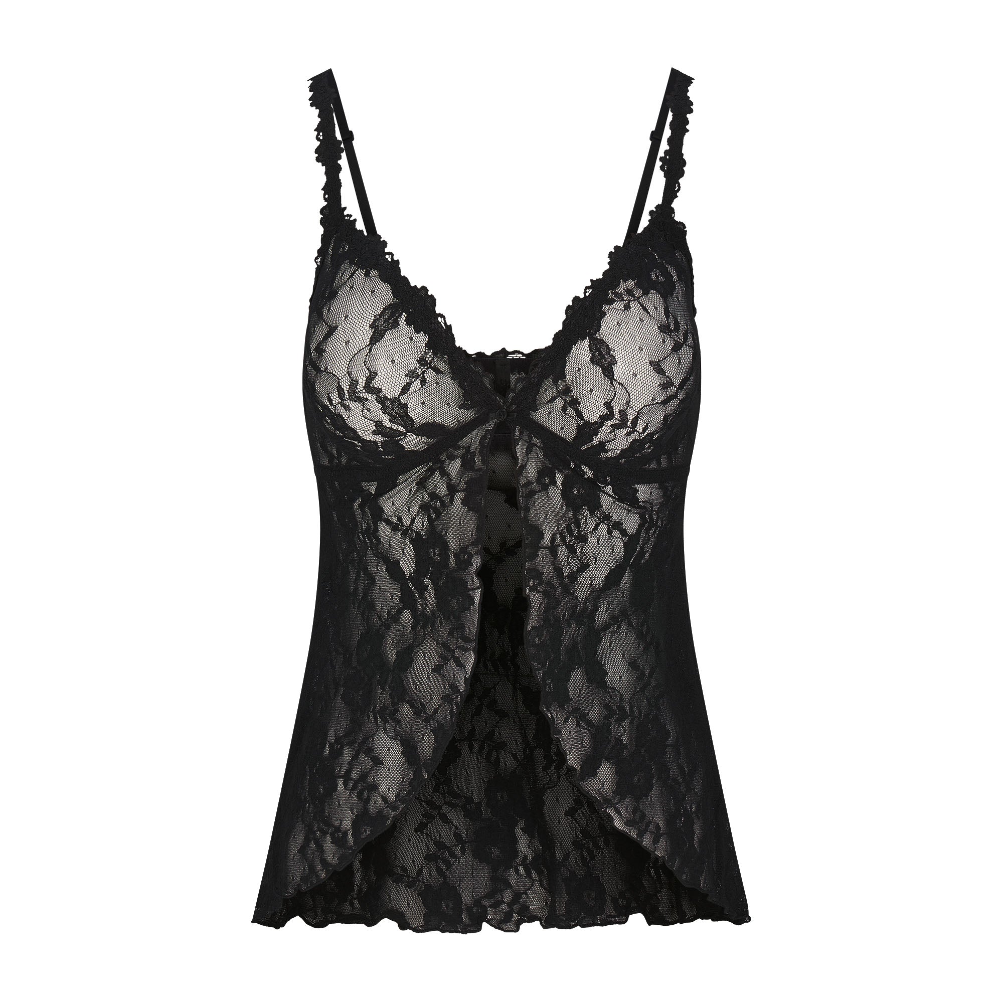 STRETCH LACE BABYDOLL TOP | SOOT - Image 5