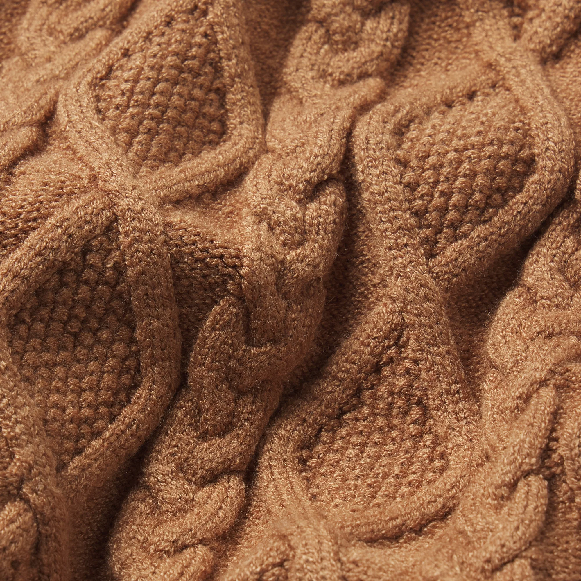 SWEATER KNIT SHORT | DARK HONEY - Image 5