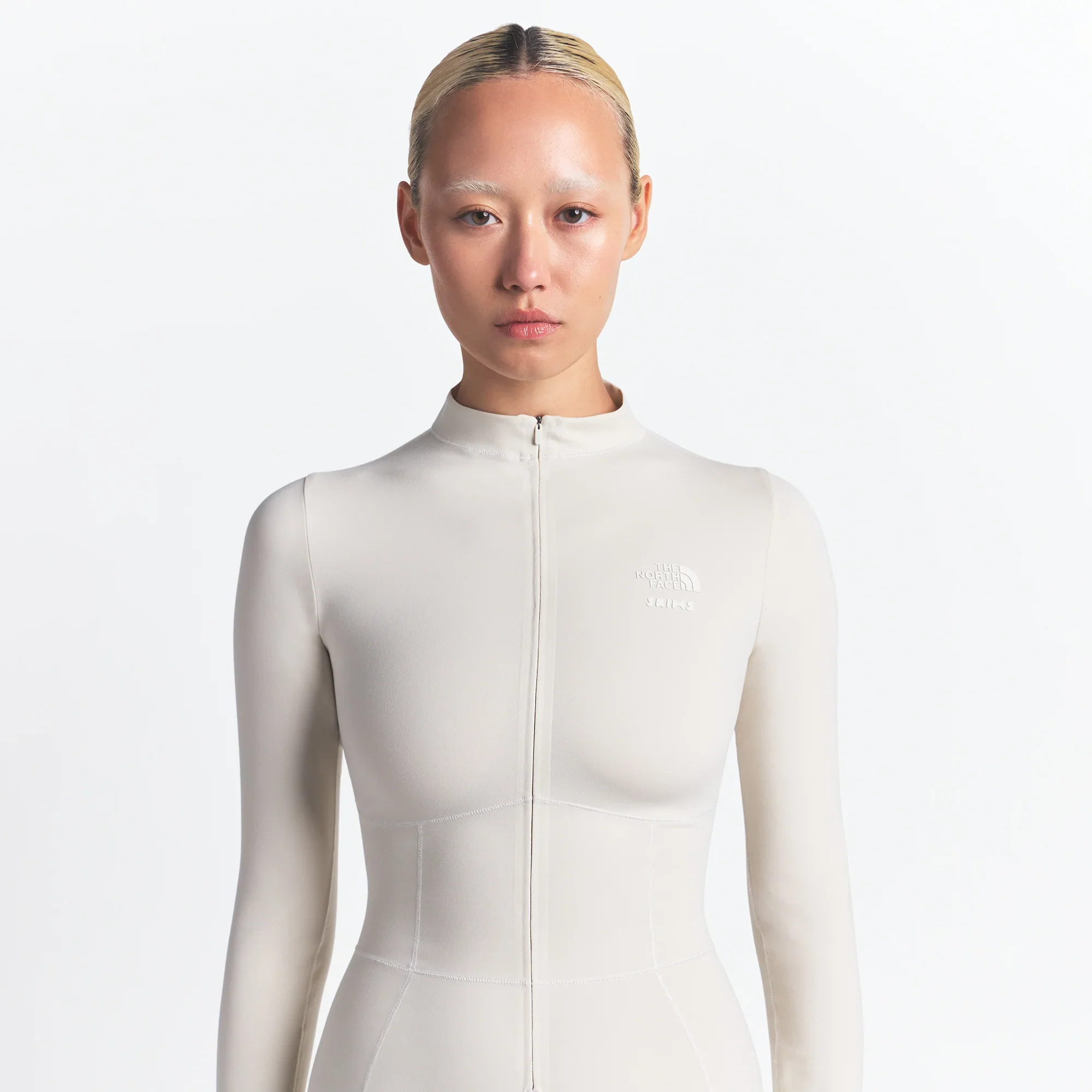 THE NORTH FACE X SKIMS REFINA BODYSUIT | BONE - Image 2