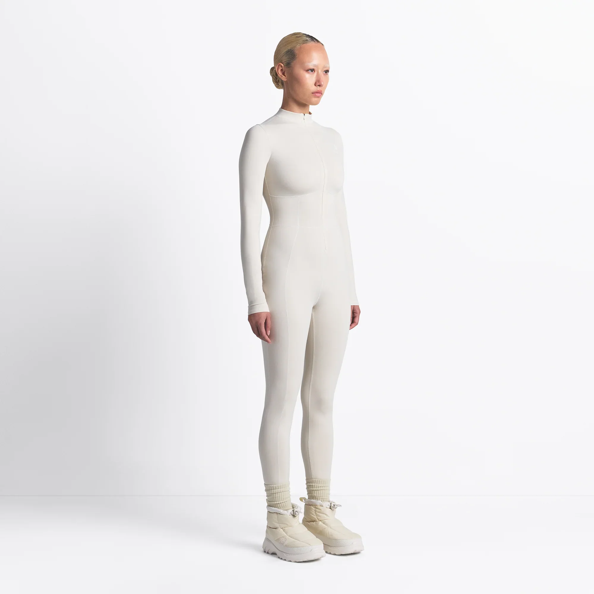 THE NORTH FACE X SKIMS REFINA BODYSUIT | BONE - Image 3