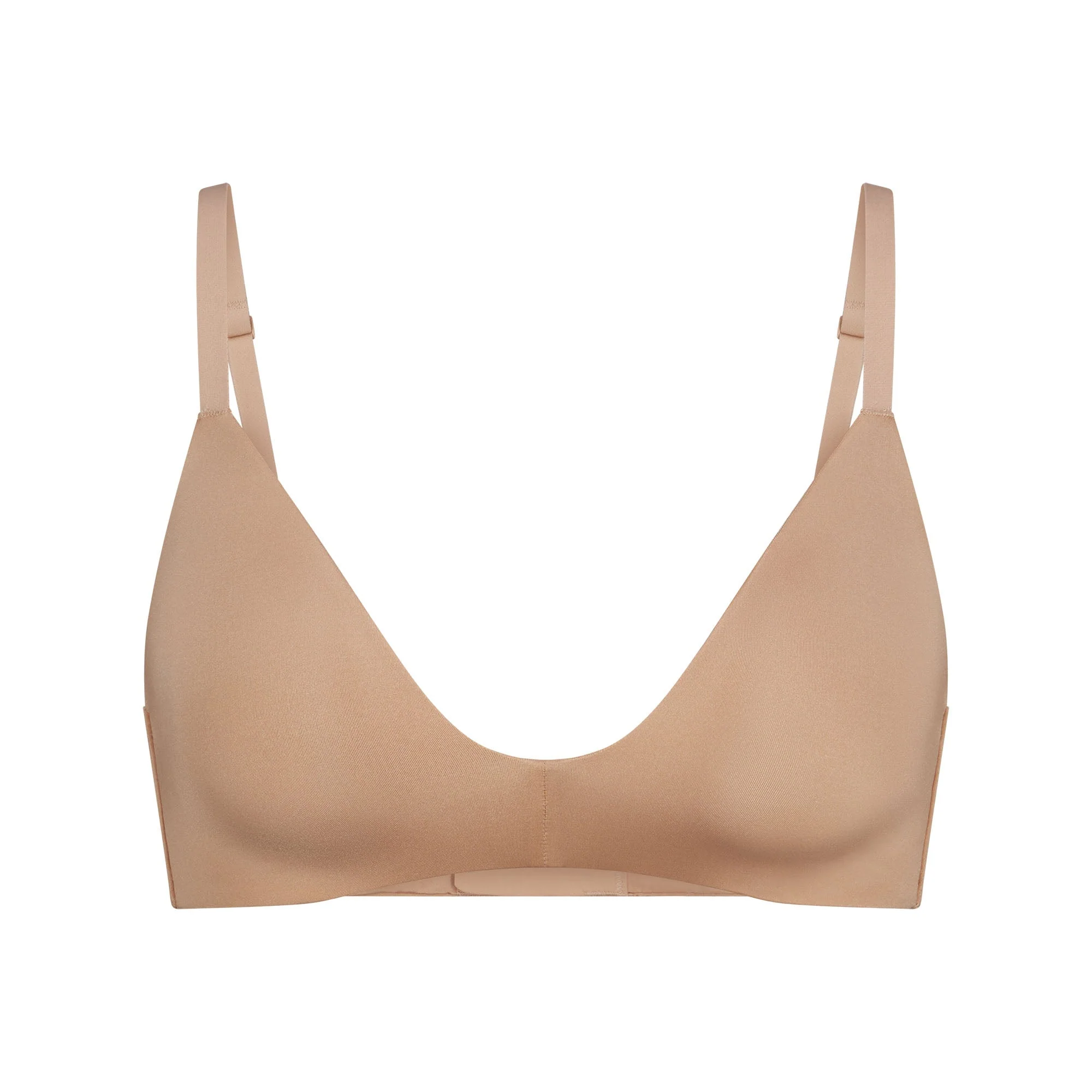 WIRELESS FORM T-SHIRT DEMI BRA | CLAY - Image 6