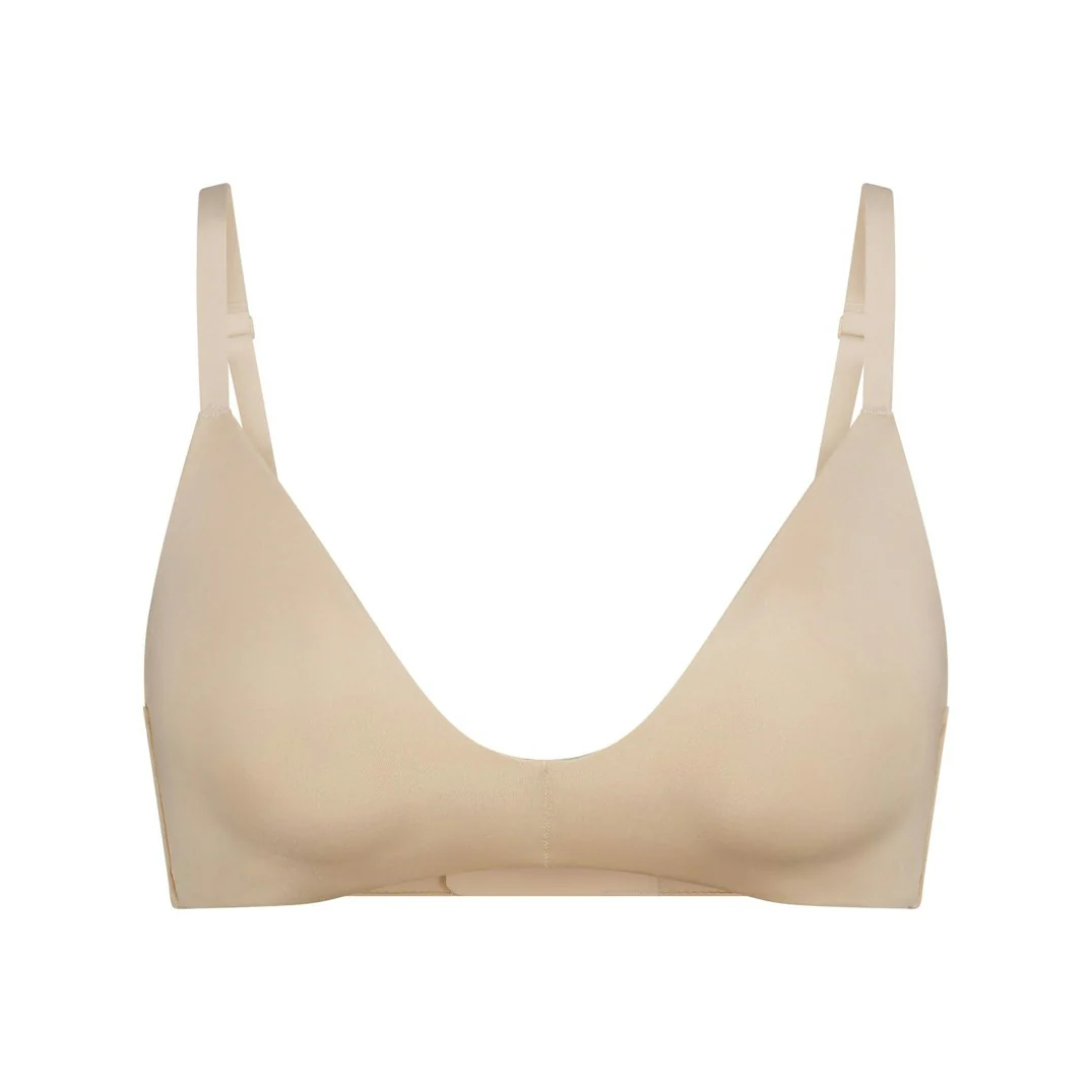 WIRELESS FORM T-SHIRT DEMI BRA | SAND - Image 4