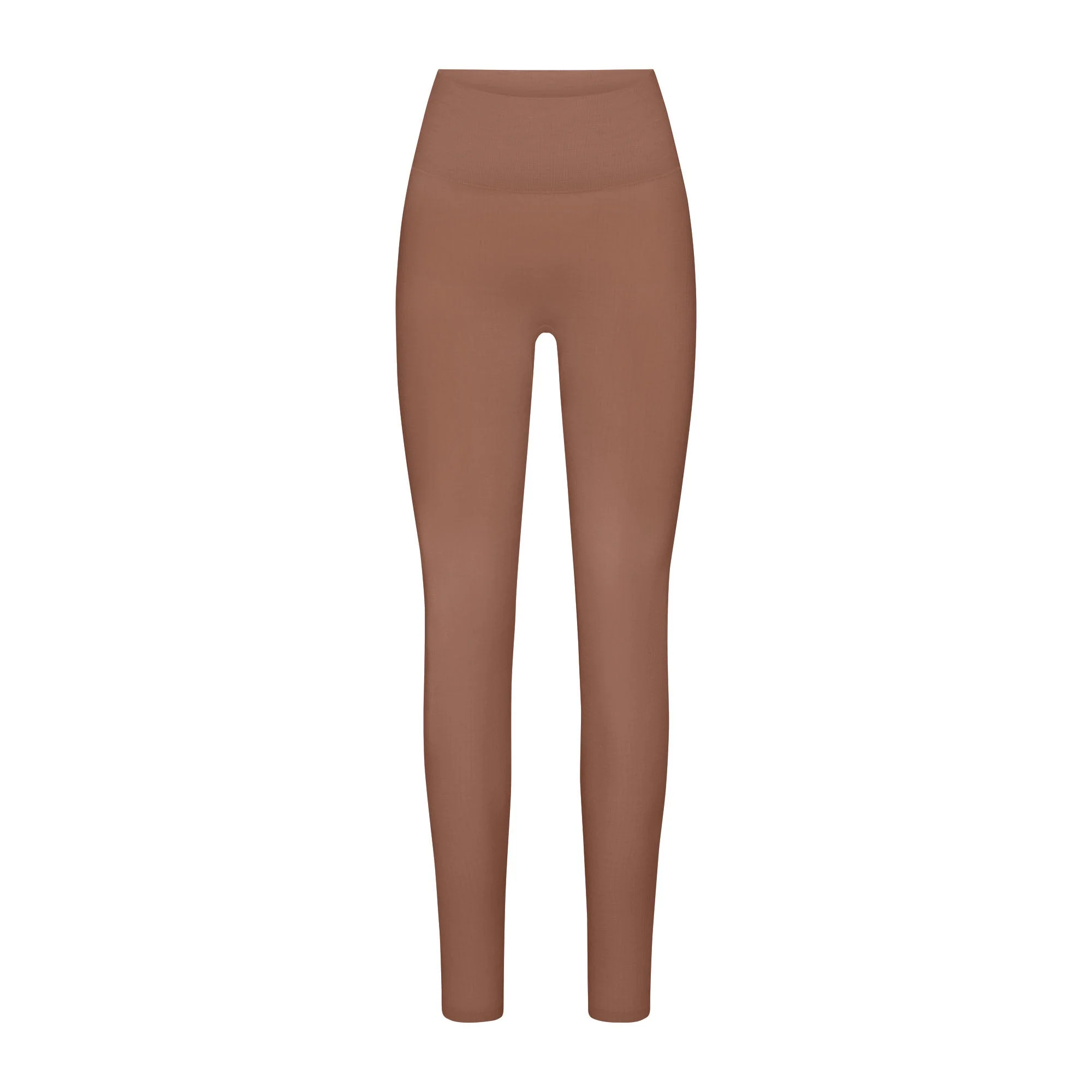 WOOL RIB HIGH-WAISTED LEGGING | SIENNA - Image 5