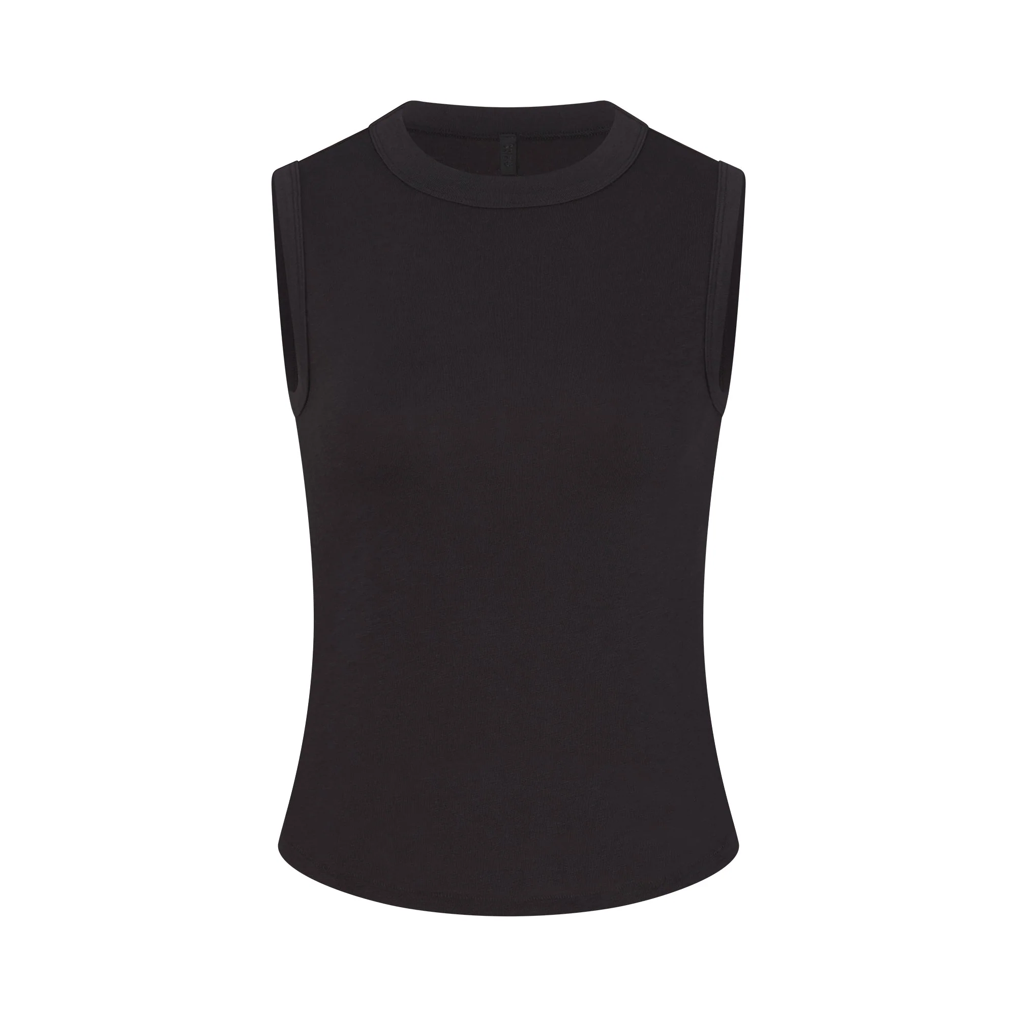 WORN IN JERSEY HIGH CREW TANK | WASHED ONYX - Image 6