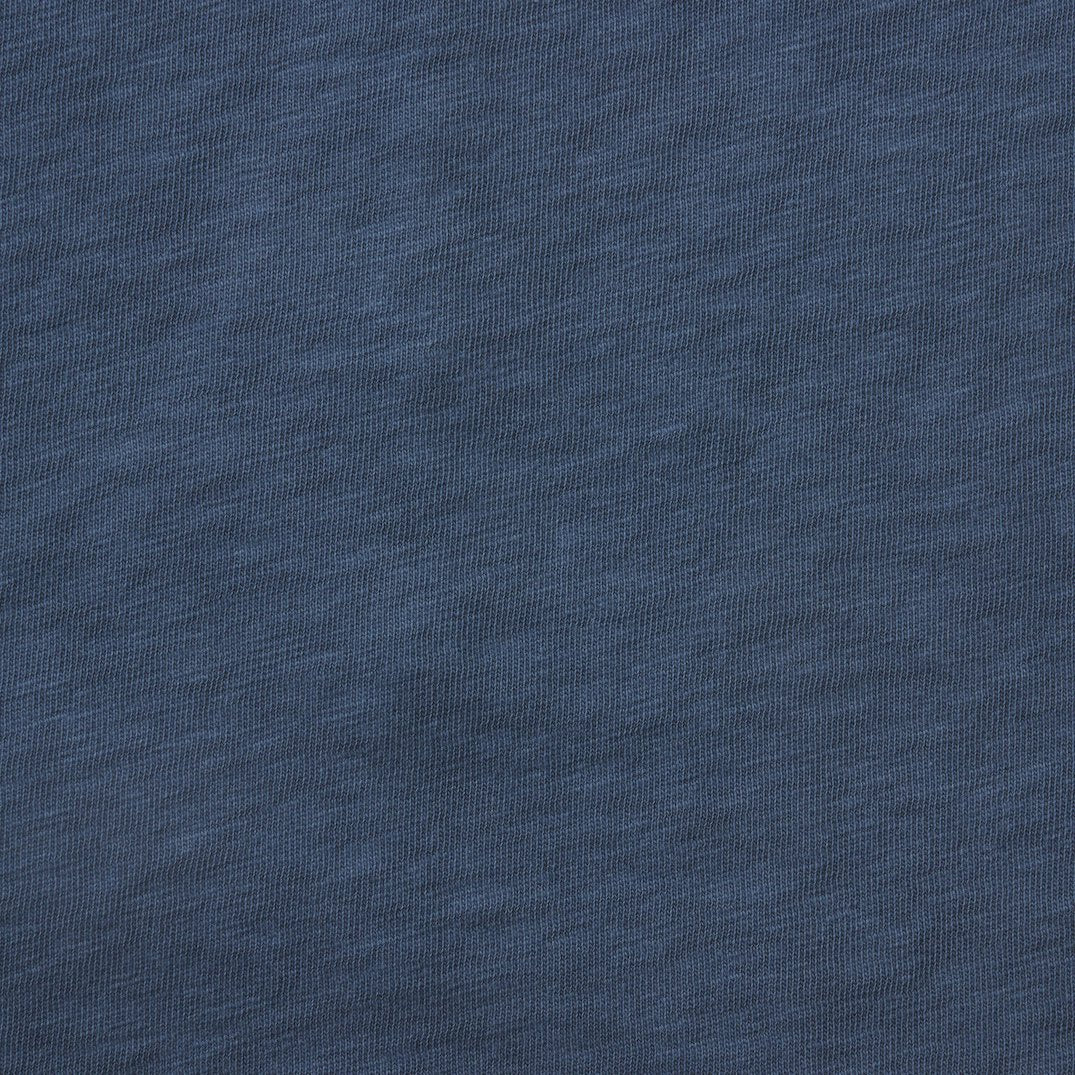 WORN IN JERSEY MOCK NECK TOP | INDIGO - Image 6